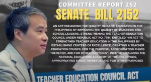 Sen. Villanueva: It is a grave necessity to strengthen the Teacher Education Council