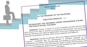 Duterte signs EO establishing RCTQ-assisted DepEd Expanded Career Progression System